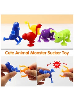 15 Pcs Soft Silicone Suction Cup Toys Pressure Play Set, Animal Shaped Suction Cup Toys, Multi-color Pressure Release, Parent-Child Interactive Games, Kids Room Toys - pzsku/Z42F116CF00F427DAC586Z/45/_/1729135667/de5cdd1b-c243-4506-b97f-11e1b2622fb5