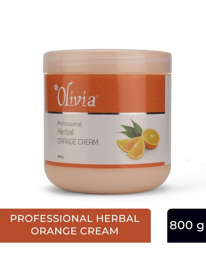Olivia Professional Herbal Orange Facial Massage Cream 800G - Image 3