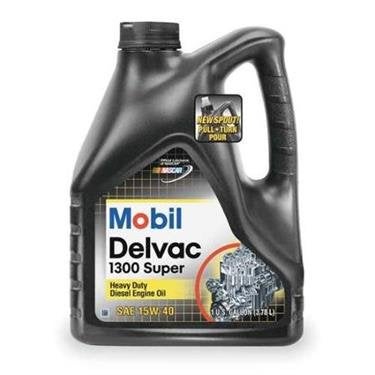 Mobil 1 112786 Delvac 1300 Super 15W-40 Diesel Engine Oil - 4 Gallon Pack - Image 2
