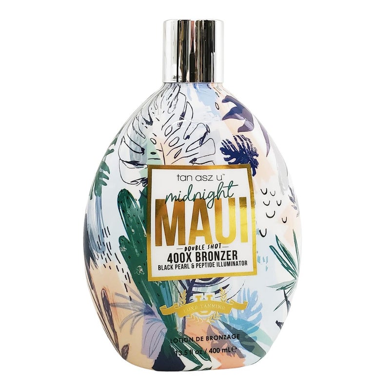 Brown Sugar TAN ASZ U Midnight Maui Double Shot 400X Bronzer - 13.5 oz - Image 1