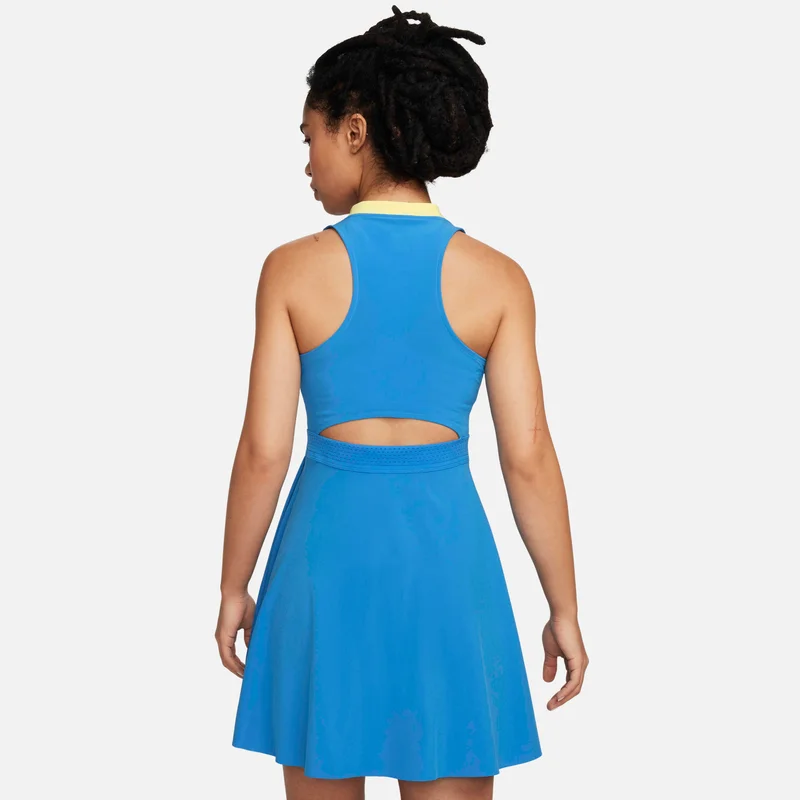 Nike royal blue Women's Dri-FIT Advantage Tennis Dress for Women | Best Price UAE
