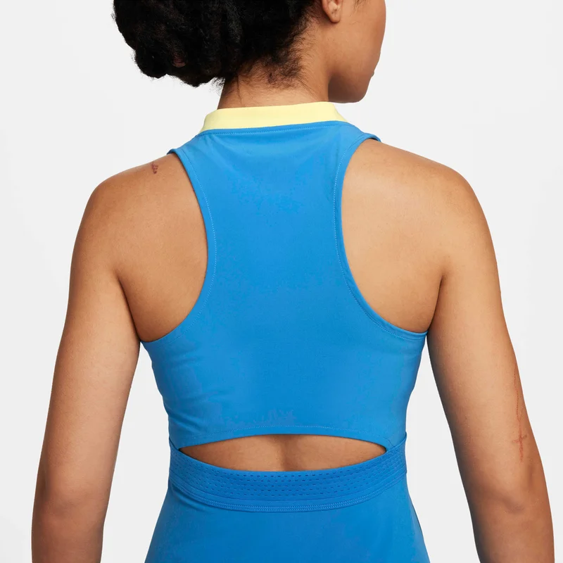 Nike royal blue Women's Dri-FIT Advantage Tennis Dress for Women | Best Price UAE