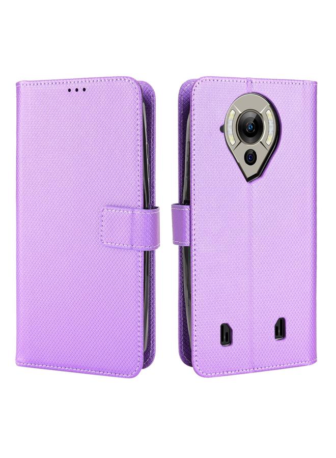 اس-توب جراب هاتف Oukitel WP16 مصنوع من الجلد بنقشة ماسية - Image 2