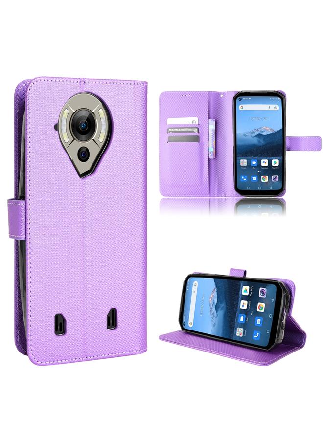 اس-توب جراب هاتف Oukitel WP16 مصنوع من الجلد بنقشة ماسية - Image 1