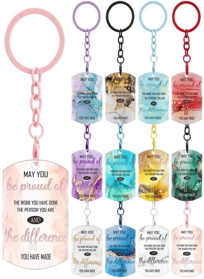 سوريو مجموعة شوريو من 12 قطعة من سلاسل المفاتيح الملهمة لعيد الميلاد، هدايا شكر وتقدير للموظفين، هدايا تقديرية ملهمة لزملاء العمل وفريق العمل - Image 1