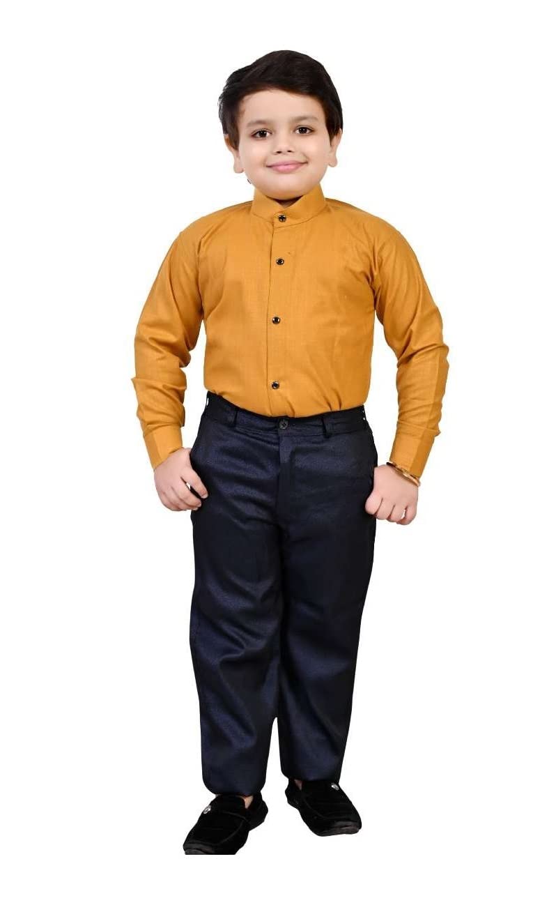 ZOLARIO Stylish and Versatile 3 Piece Clothing Set Dress for Kids Boys, Coat, Pant and Shirt Set, Ideal for Wedding, Casual and Birthday. (10-11 Years, Blue) - Image 5