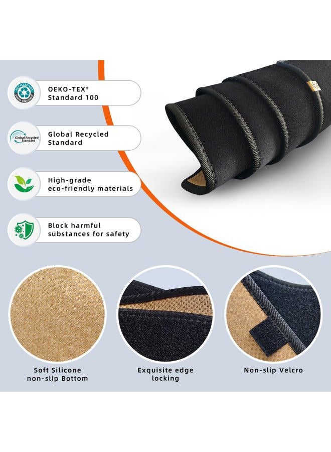KEYOOG Flannel Dashboard Cover Nonslip Car Dash Board Mat Fit for 2014-2021 Lexus GX460 Sunshade No-Glare Non-Slip Pad Carpet Sunshield Protector (Without for HUD) - Image 3