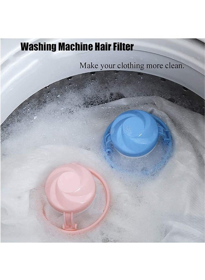 3 PCS Washing Machine Hair Removal Catcher Filter Mesh Pouch Cleaning Ball Bag Dirty Fibers Collector Filter Laundry Ball Disc Hair Catcher Washing Machine Pet  - Image 3