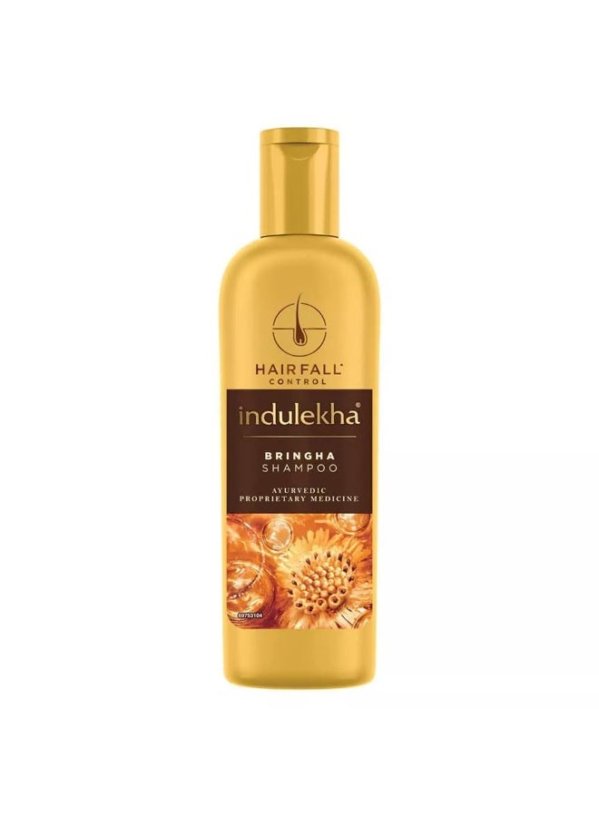 إندوليكا برينغا شامبو الأيورفيدا 180 مل || للتحكم في تساقط الشعر|| بمستخلصات بريندراج || عملا|| شيكاكاي - خالي من البارابين|| للرجال والنساء - Image 1