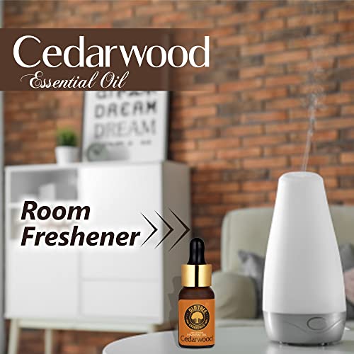 Old Tree Cedarwood Essential Oil (15ml) - for Home Fragrance, Aromatherapy, Skin, Hair, Diffuser, Candle Making - Massage Oil with Dropper for Relaxation and Soothe Muscles - Image 5