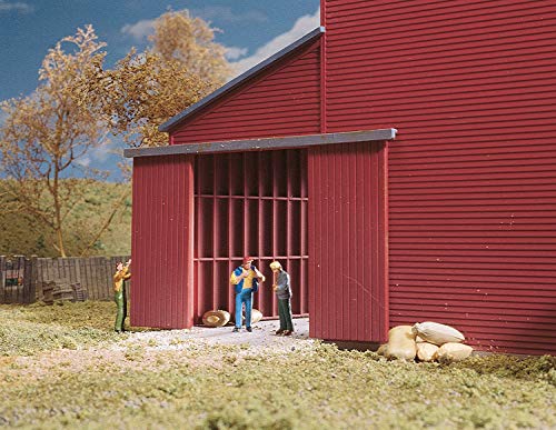 Walthers Cornerstone Farmers Coop Rural Grain Elevator 9333238 N Scale Model Railroad Structure Kit - Image 5
