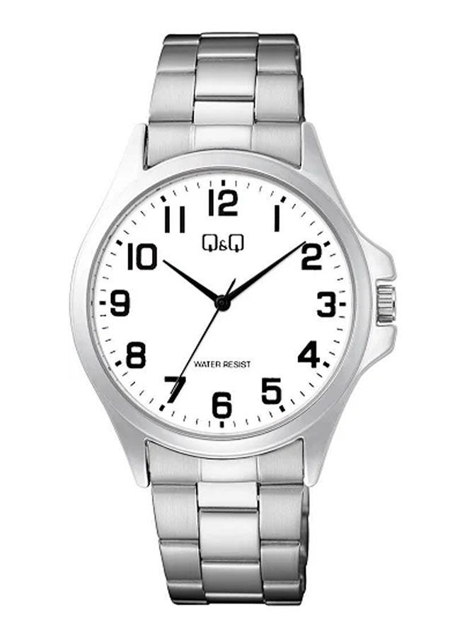 كيو آند كيو ساعة يد من ستانلس ستيل بعقارب C36A-005PY - Image 1