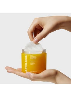 APRILSKIN Calendula Pha Hyaluronic Toner Pads | Vegan Cruelty Free | Exfoliating Refining Pores & Hydrating For Dry Sensitive Acneprone Skin | 60 Pads | No Sulfates And Artificial Fragrance  - Image 2