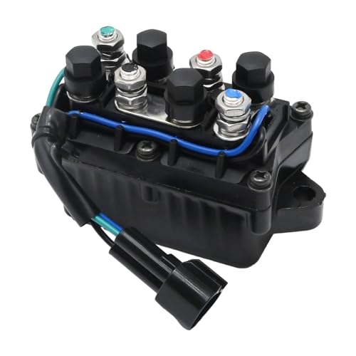 DUZFOREI Boat Power Trim and Tilt Relay Assembly 61A819500100 Replacement for Yamaha Range of Outboards 2 Stroke 4 Stroke Replace 61A819500000 - Image 1