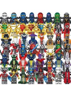 Generic 48 Pieces Ninjago First Generation Small Particle Assembly Mini Model Quality Set Movable Doll Suitable For Children'S Toys Birthday Party Gifts  - Image 2