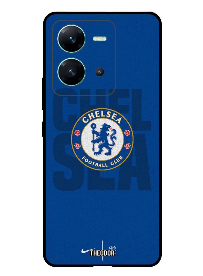 Theodor Protective Case Anti Scratch Shock Proof Bumper Cover For  Vivo V25 Chelsea - Image 1