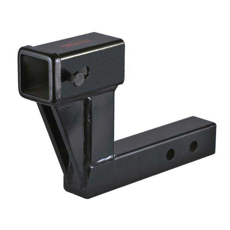 Towever 84123 Towever Trailer Hitch Extender with 625 DropRise 9 Extension Hitch Riser Solid Tube GTWTW 5000500 LBS