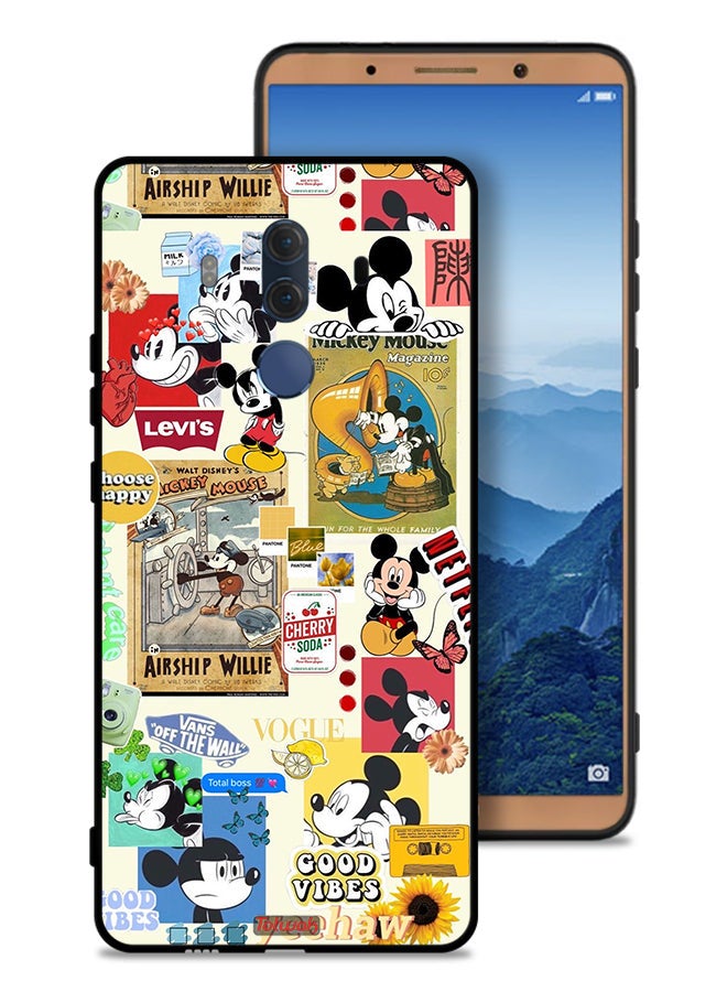 Tolwak Huawei Mate 10 Pro Protective Case Cover Chose Happy And Stickers - Image 1