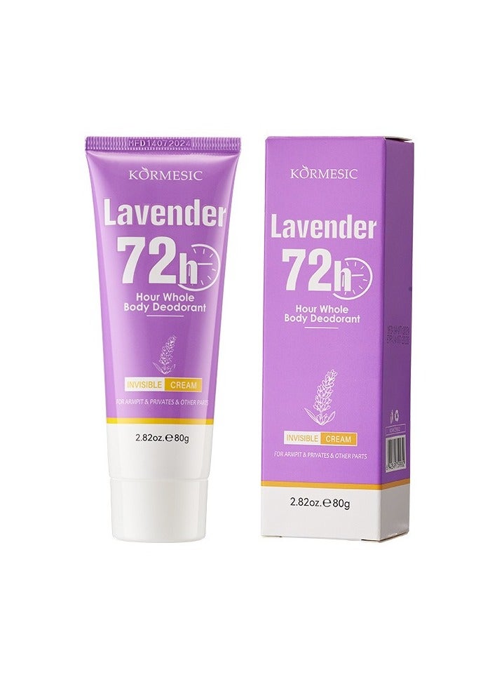 Kormesic خزامى 72 ساعة كريم كامل الجسم 80 جرام - Image 1