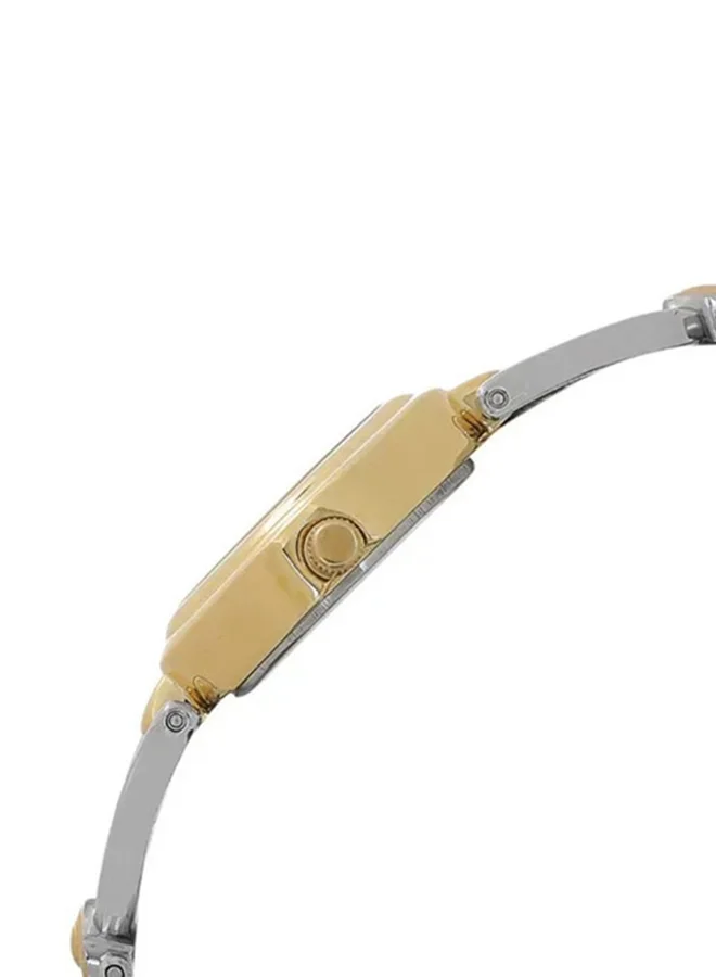 TITAN  Titan Quartz Analog Watch for Women With White Dial Two Toned Colour Stainless Steel Strap  | Best Price UAE