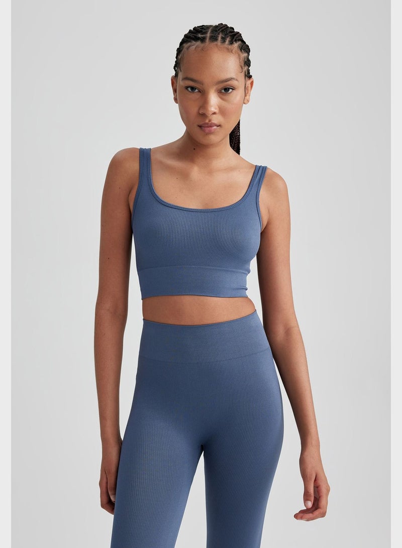 DeFacto Square Neck Seamless Bra  - Image 1