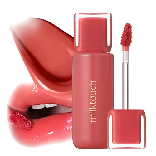 MILKTOUCH Jelly Fit Lip Tint 05 Apple Pom with Cooling Plumping Effect and WaterBased NonSticky Texture Long Lasting Korean Beauty Lipstain Tinted Gloss Oil Stocking Stuffers for Women - Image 1