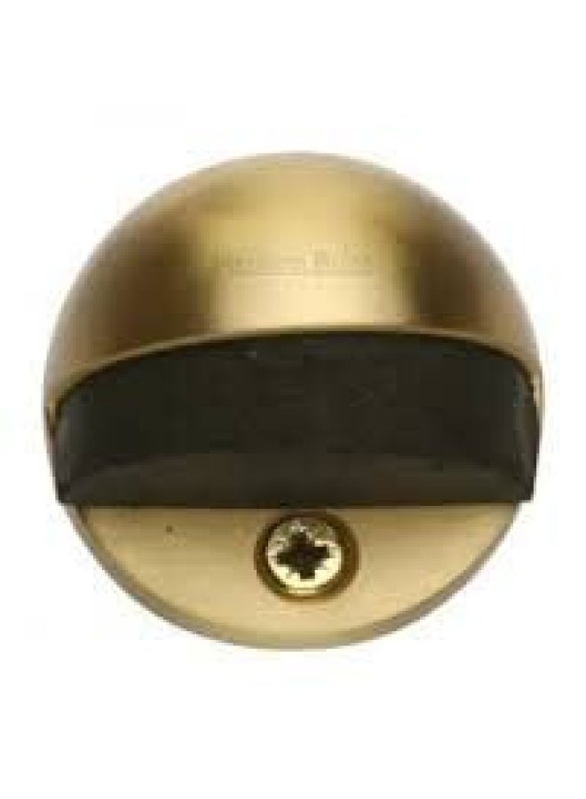 ROBUSTLINE Door Stopper Half Round Floor Mount Half Moon Oval Floor Door Stop-Solid Stainless Steel Door Stopper And Rubber Bumper  - Image 4