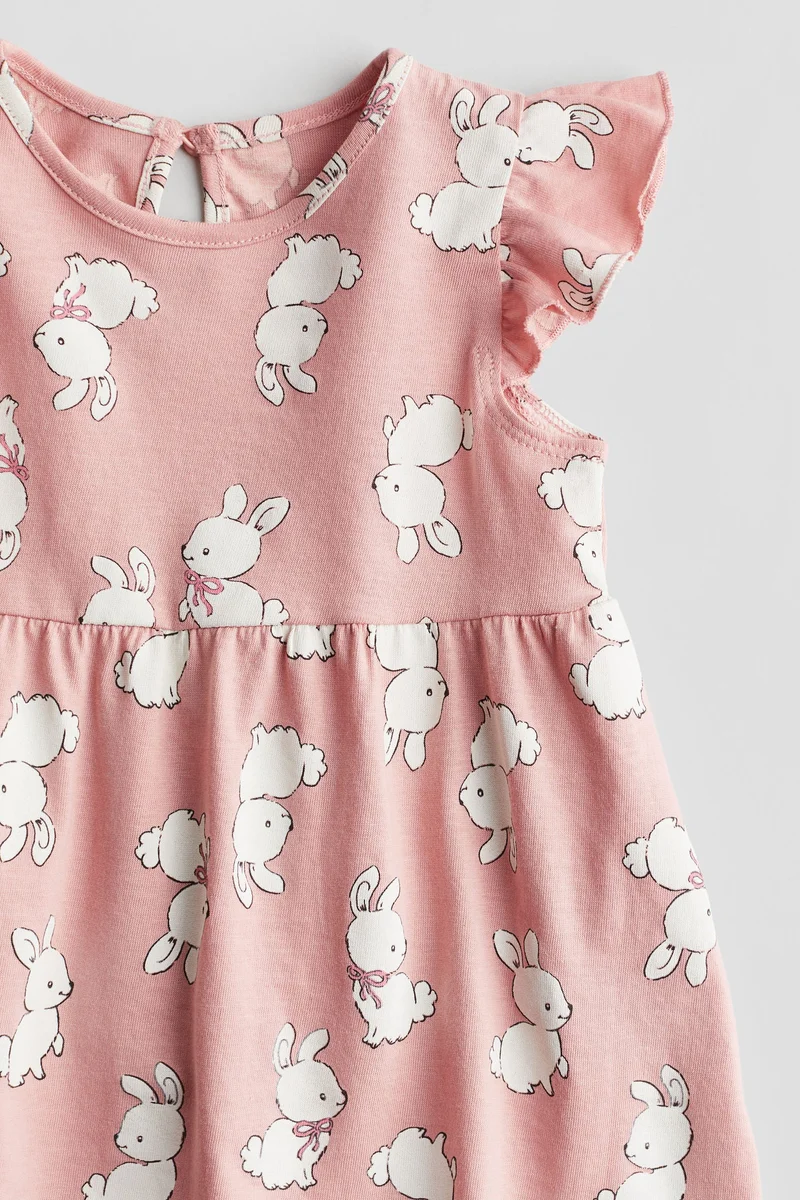 H&M Printed cotton dress