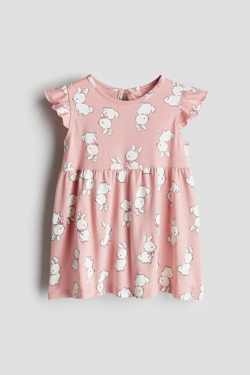 H&M Printed cotton dress