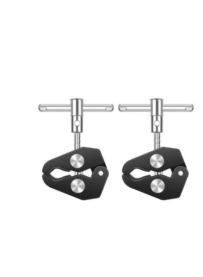 ملقط على شكل Q، مشبك مكتبي على شكل U، مشبك أنبوب دائري متعدد الوظائف، ملقط قوي غريب، كماشة فم الدجاجة، يد سحرية، ملقط سرطان صغير وكبير - Image 1