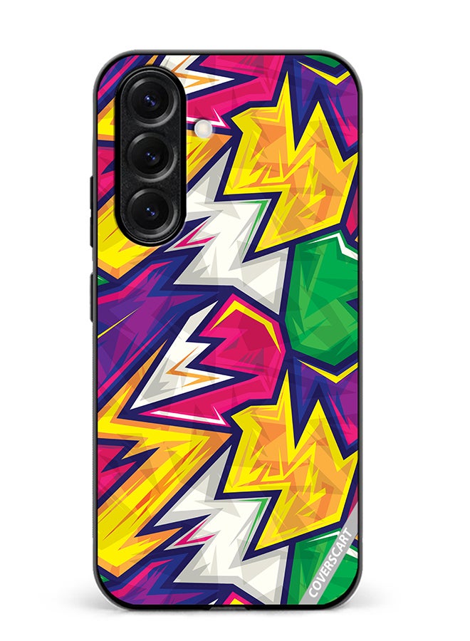 VR CREATIVE Protective Case Cover For Samsung Galaxy A56 Colorful Abstract Geometric Design Multicolour