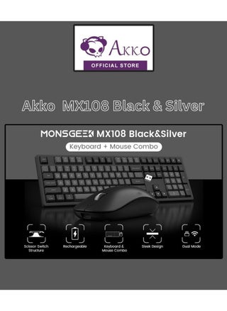 Black & Silver