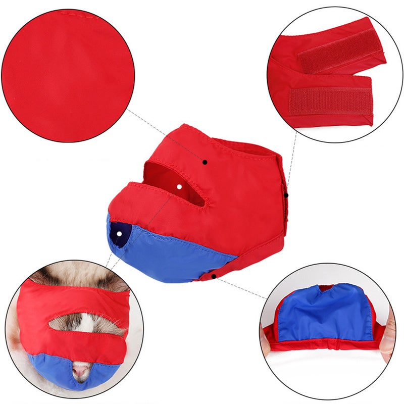 Pet Cat Bathing Hood Anti-bite Mouth-muffle Safe Pet Pressure Relieve Tool for Pet Grooming - Image 5