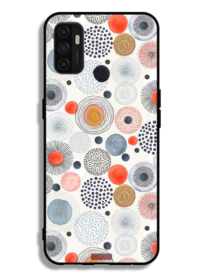 Tolwak Oppo A33 (2020) Protective Case Cover Cotton Flowers Pattern - Image 2