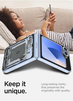 Spigen Air Skin Samsung Galaxy Z Flip 6 Case Cover (2024) - Zero One  - Image 5