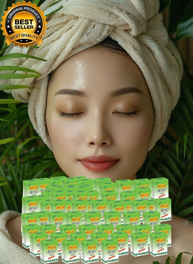 Pyary 69 Pieces Ayurvedic Turmeric Soap 75gram - Image 1