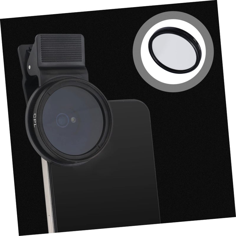 Universal CPL Filter Lens Clip Set For Mobile Phones Reduces Glare For Photography - Image 4