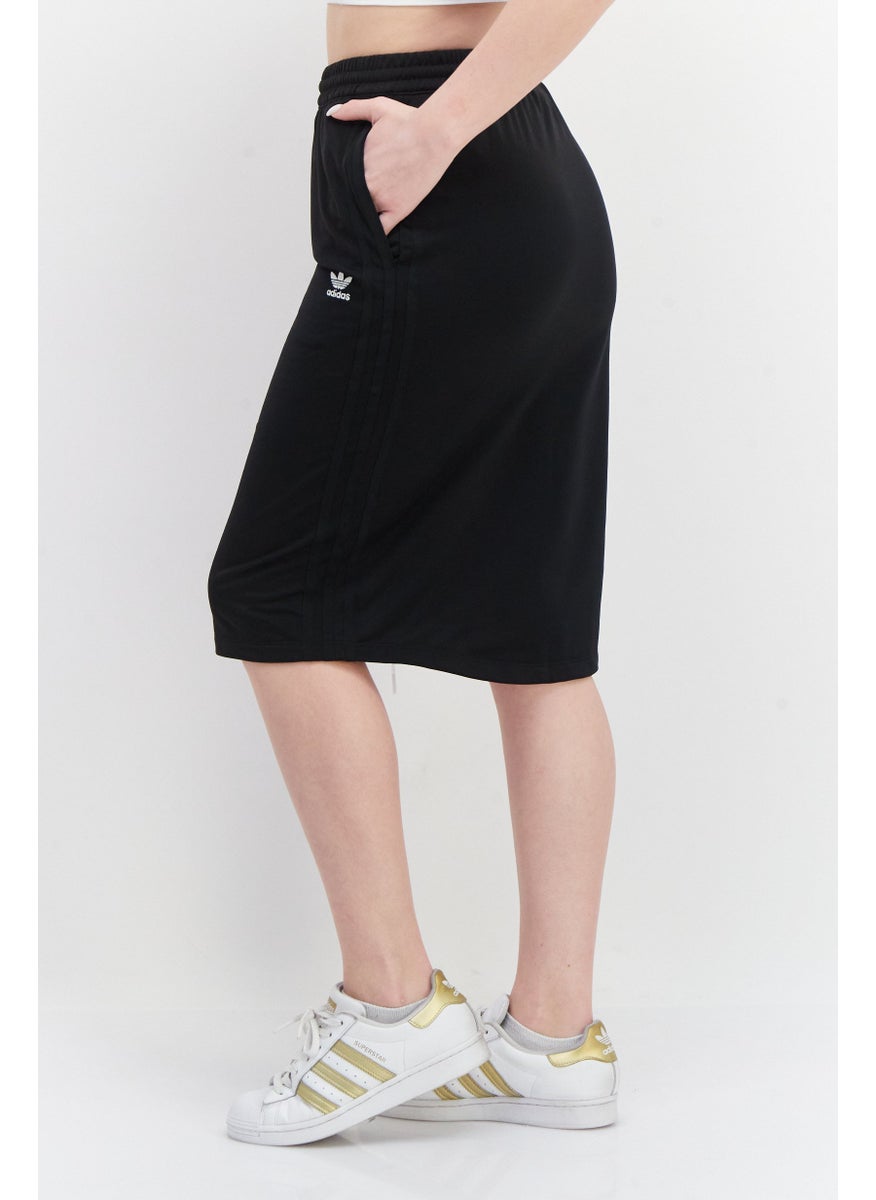adidas Originals Women Sportswear Fit Brand Logo Outdoor Skirt, Black  - Image 4