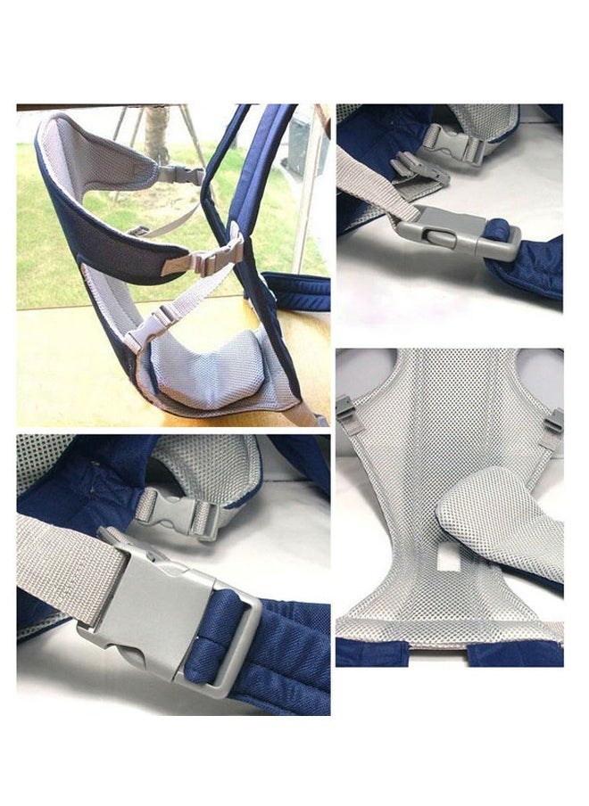 LO.BABY.VE Baby multifunctional Carrier Backpack, mother and baby child carrying bag strap Outward Sling Infan use hiking blue  - Image 2