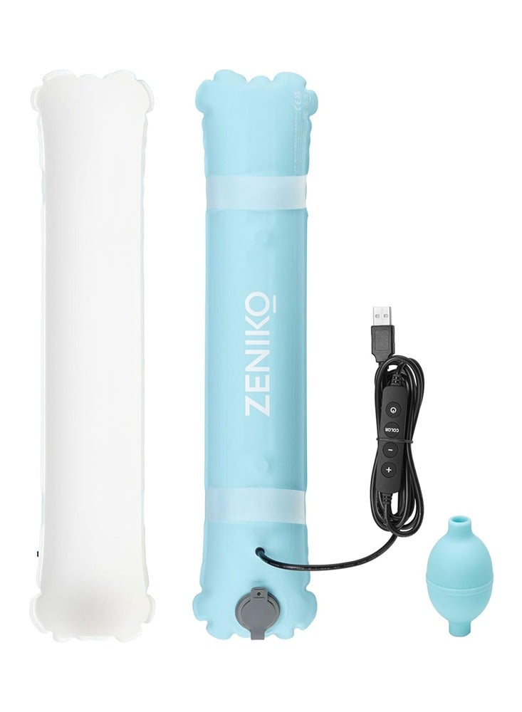 ZENIKO OT40R Bicolor Multiuse Inflatable RGB Tube Light - LED RGB Light Tube for Photography and Videography - Image 1