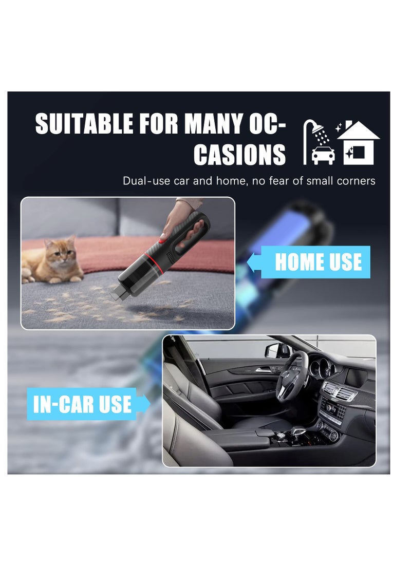 Generic - Powerful Cordless Mini Car Vacuum Cleaner 10000Pa for Quick Cleaning at Home Office and Car Rechargeable Handheld Dust Buster - Image 1