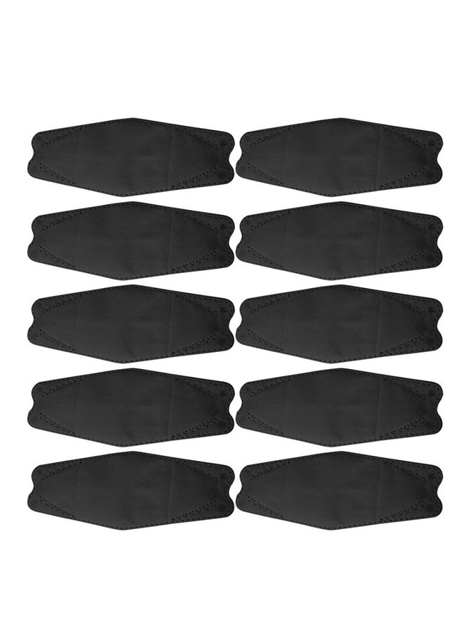 Pack Of 10 Pieces N95 Mask Black For Adults - Image 2