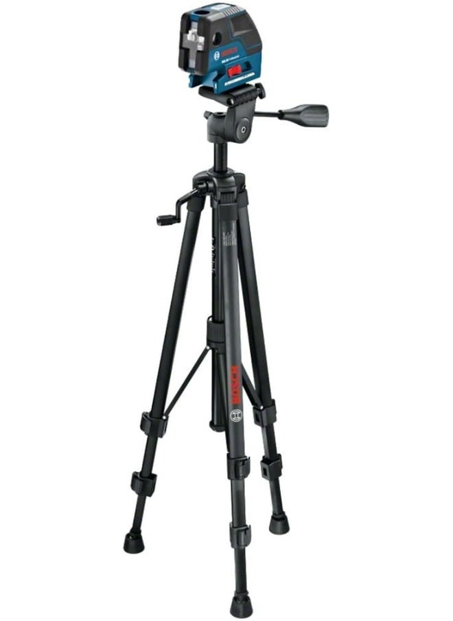 BOSCH - Bosch Professional Building Tripod BT 150, aluminium design for work heights from 55 to 157 cm - Image 1