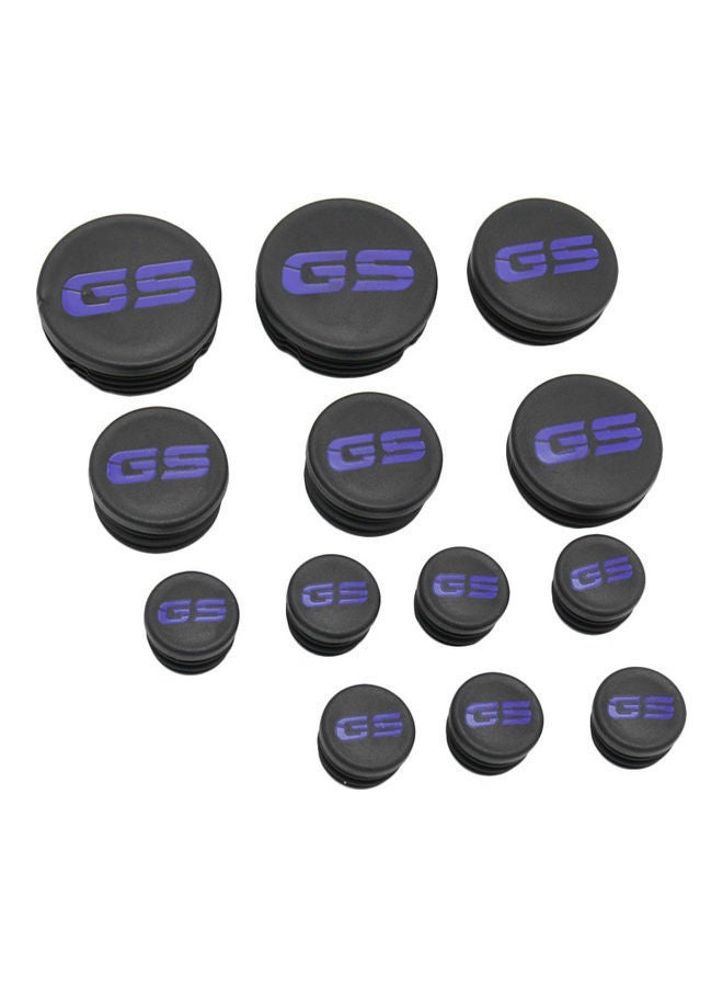 NIBEMINENT 13-Piece Motorcycle Frame Plug Kit - Image 3