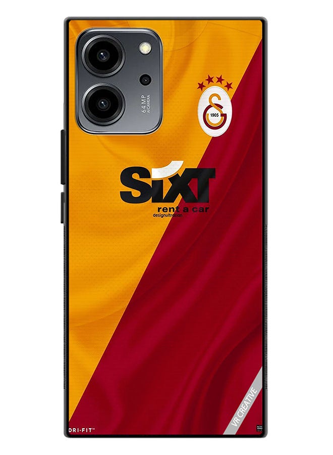 VR CREATIVE Protective Case Cover For Honor 80 SE Nike Galatasaray 2022 Home Kit Design Design Multicolour - Image 1