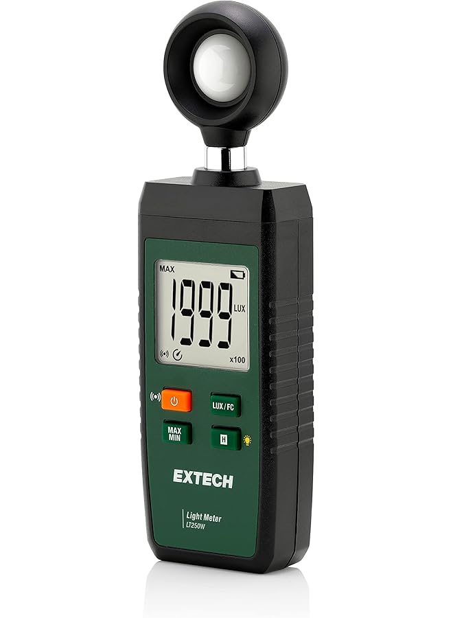 Extech Lt250W Light Meter With Connectivity To Exview App - Image 3