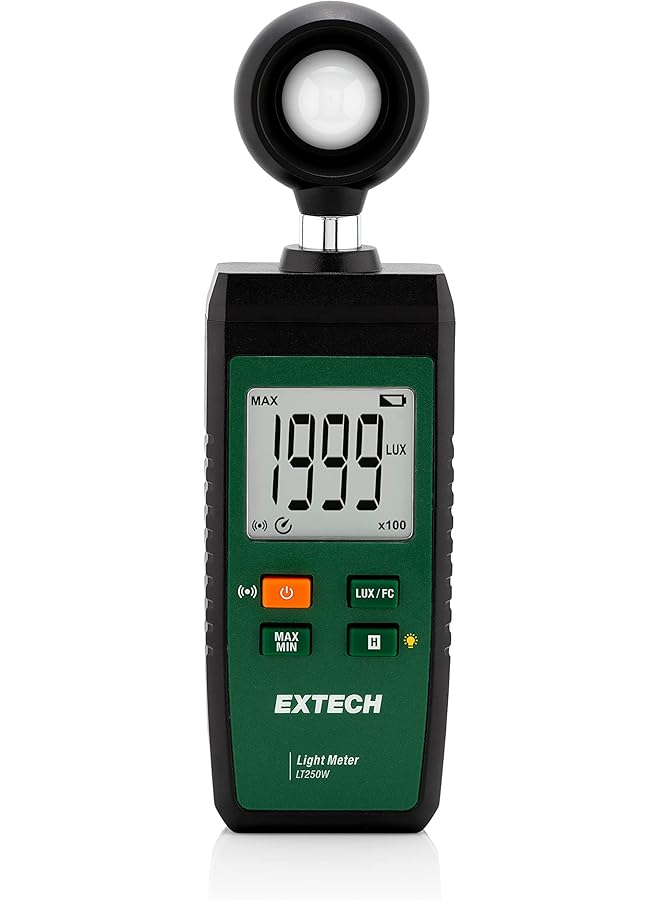 Extech Lt250W Light Meter With Connectivity To Exview App - Image 2