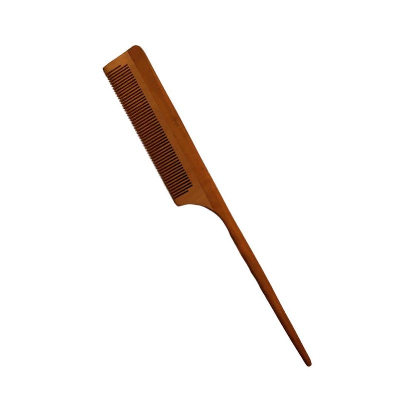 Daiso Daiso Japanese Style Peach Wood Natural Comb  Anti Static Hair lustrous hair canalso make oil combs 8966