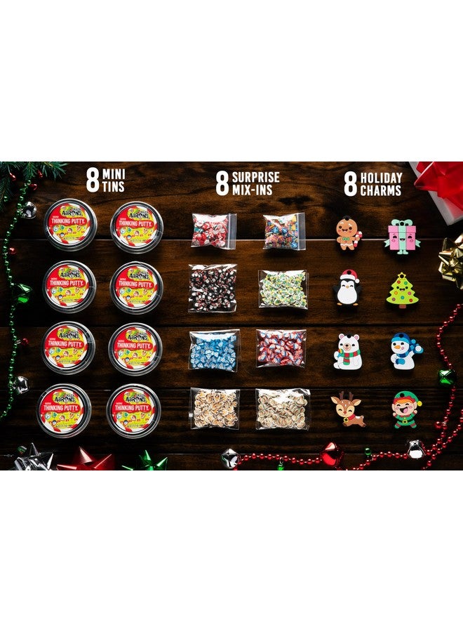 Crazy Aaron's Crazy Aaron’s Putty Advent Calendar 2024 Kids - Putty Slime kit for Girls and Boys Ages 8-12 DIY - Crazy Aaron’s Thinking Putty® - Made in The USA - Image 2