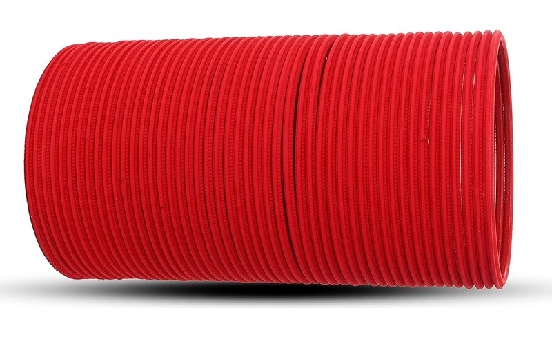 NMII Non-Precious Metal with Base Metal and Zig Zag Pattern Matte Finished Traditional Bangle Set For Women and Girls - Image 3